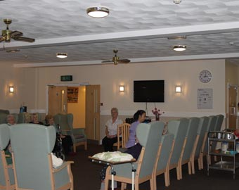 The training room at Thomas Gabrielle Nursing Home, Cwmbran