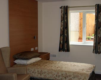 The training room at Thomas Gabrielle EMI Residential Home, Cwmbran