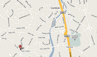 View a larger map